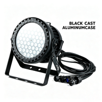 AOPU 54x3W RGBW 4 en 1 IP65 Projecteur LED Par extérieur étanche DMX 512 à activation sonore pour scène