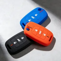 Étui de clé de voiture en silicone Chevrolet N400 Tornado Glory V Baojun 510/560/630/730 EV, résistant aux rayures, léger, housse de télécommande