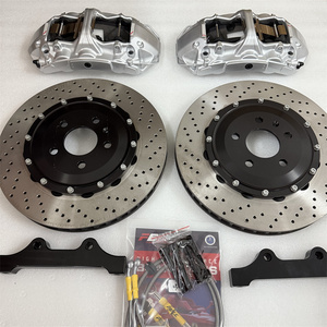 Sistemas de frenos automáticos de alto rendimiento, Kit de pinzas de freno de 6 pistones para VW Golf R MK5 MK6 MK7 <span class=keywords><strong>GTI</strong></span> Nissan Mazda Land Rover 350 Z - Product Image 3