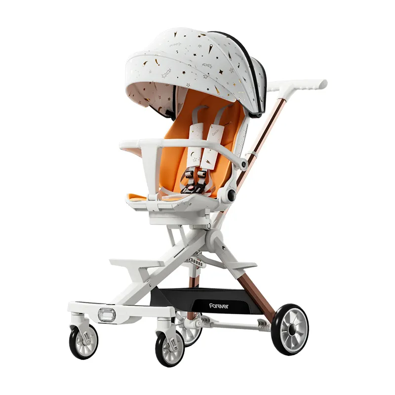 Neues Design Kinderwagen 360-Grad-Drehfunktion Kinderwagen Faltbarer Kinderwagen Kinderwagen für Reise baby