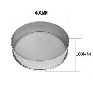 Anduuk 400/600/800mm bột sàng nhỏ thép không gỉ rung màn hình bột thử nghiệm Máy sàng - Product Image 6