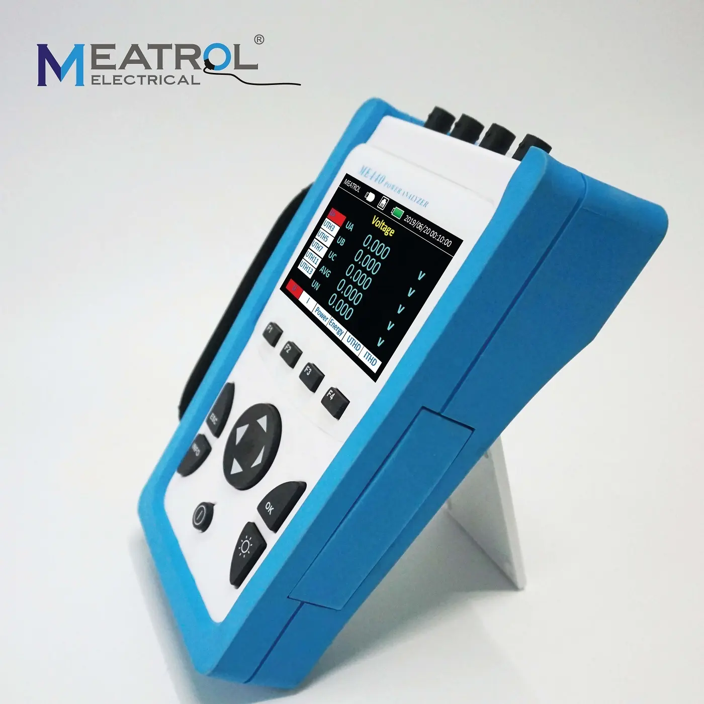 ME440 الذكية متعددة الوظائف ثلاث مراحل مقياس الطاقة/متر كهربائي/كيلو واط ساعة متر