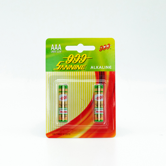 Hot Sale AAA Alkaline 1.5v Dry Battery LR03 AM4 Size Good Performance and Stable Quality Primary Batteries