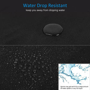 Logo personalizzato mezzo personalizzato in Nylon poliestere grembiule in vita <span class=keywords><strong>per</strong></span> gli uomini delle donne cucina barbecue Grill Chef insegnante pulizia pittura occasioni - Product Image 5