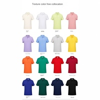 Chemises de travail pour hommes en coton peigné à fibres longues, imprimées, à manches courtes, avec revers, personnalisables avec logo, pour la restauration