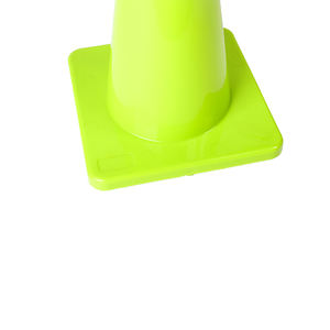 Fabrika toptan dayanıklı güvenlik Pvc çok renkli inşaat yeşil trafik konisi yol park için - Product Image 5