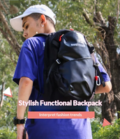 Sac à dos de voyage léger et élégant en nylon, imperméable, pour le sport, les activités de plein air et la montagne, sac à dos pour ordinateur