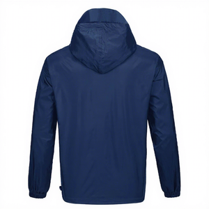 Zipper Up Closure Wear <b>Long</b> Sleeve Men's Rainwear <b>Jackets</b> Waterproof Durable Material With Hooded <b>Rain</b> Outerwear Coats - Product Image 2