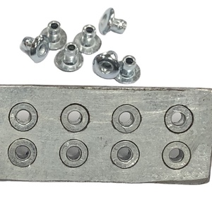 Rivet aveugle à tête ronde ovale tubulaire à <span class=keywords><strong>double</strong></span> capuchon, haute vitesse, vente en gros - Product Image 1