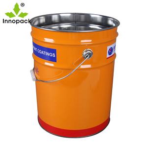 Cubeta de Pintura Metálica de 20L con Tapa de Flores y Asa de Plástico para Envasado de Aceite, Directo de Fábrica en China - Product Image 3
