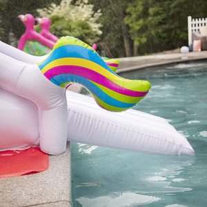 <b>Inflatable</b> Unicorn Rainbow <b>Slide</b> For Pool Summer Garden <b>Water</b> <b>Slide</b> For Teenagers 7-14 Years Old PVC Large <b>Slide</b> Outdoor Play - Product Image 2