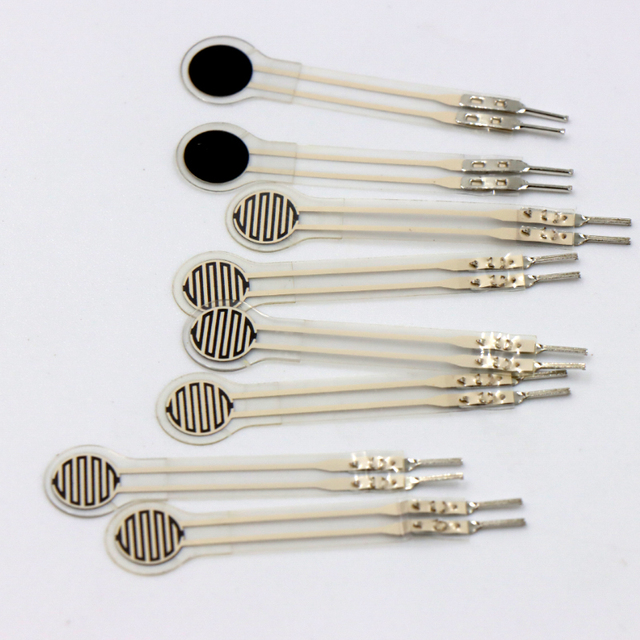 Ultra Sensitive Force Sensing Resistor Flexible Thin Film Pressure Sensor 500g 15% Accuracy Robotic Grip Sensing Smart Boxing