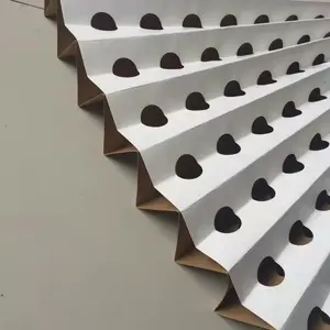 V-type Paint Paper Filter Over painted paper filter folding cardboard filter
