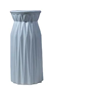 Modern Design Frosted Vases for Home Furnishings Small Flower Vase Simple Glass Flower Vase
