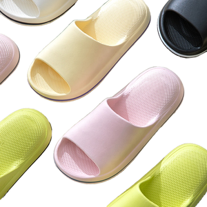 Nuevas Sandalias de Mujer de Moda Primavera, Tipo Mules con Punta Abierta de EVA para Ducha, Ligeras, Tacón Plano, con Logotipo Personalizado, para Uso Doméstico - Product Image 1