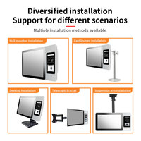 10.1 ''NFC reconnaissance de visage Android écran tactile optique écran tactile capacitif AIO PC