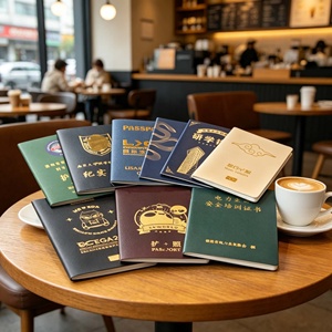 Passeport de film personnalisé en carton gaufré, thème cinéma, pour cosplay, vente en gros - Product Image 6
