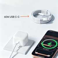 Cargador Rápido USB-C PD 3.0 de 40W con Enchufe Estadounidense y Adaptador de Pared Eléctrico Ignífugo para Teléfono Móvil 17 Pro Max, Carga de Alta Velocidad