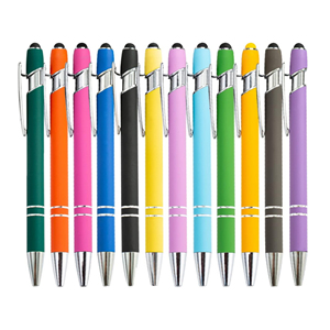 Hot Selling Multi-function Touch Screen Stylus Metal Ballpoint <b>Pen</b> With Custom Logo Printed Engraved for Mobile Phone Gift - Product Image 2