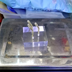 New arrivals pha lê bóng hiển thị căn cứ khắc Acrylic trong suốt hình vuông hình cầu chủ cho Sphere đứng - Product Image 6