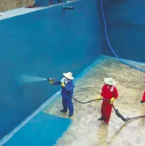 Spray hydrogel à haute résistance pour réservoir d'eau, réceptacle étanche pour cuve et Tunnels