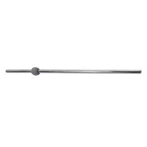Tringle de douche horizontale en acier inoxydable avec boule de 12 mm - Product Image 1