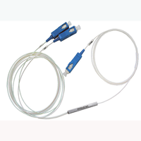 Répartiteur de fibre optique 1/4 1/8 1/16 1/32 LC SC APC UPC 0,9 mm Mini PLC Monomode avec connecteur SC Mini-module Répartiteur