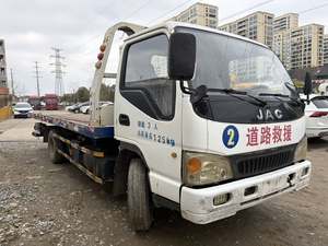 Camion de <span class=keywords><strong>remorquage</strong></span> à plateau plat <span class=keywords><strong>d</strong></span>'occasion de 5,6 m, empattement de 3,8 m, moteur diesel Chaochai 4102, 6 tonnes, véhicule de secours routier - Product Image 3