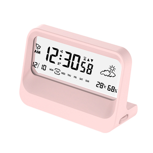 Zhongnaier Venda Quente <span class=keywords><strong>LCD</strong></span> Despertador Digital Alta Qualidade Personalizado Multifuncional Home Office Desk Relógio Temperatura <span class=keywords><strong>Display</strong></span> - Product Image 6