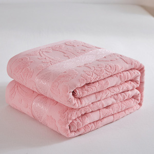 Couverture de serviette de sieste en pur coton de style <span class=keywords><strong>ancien</strong></span> simple et double couverture fraîche d'été - Product Image 5