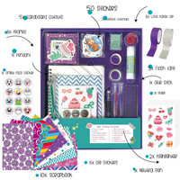 Ensemble de papeterie personnalisé pour journal de rêves, fabrication ODM, avec reliure spirale, 70 feuilles, couverture en papier, taille personnalisée, option cadeau pour filles