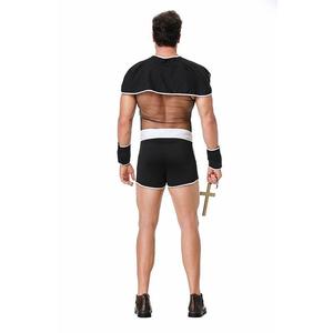 <b>Men</b> <b>Sexy</b> Mesh Bodysuit Lingerie <b>Costume</b> Set Mid-Rise Polyester Four Seasons Role-Playing Underwear - Product Image 3