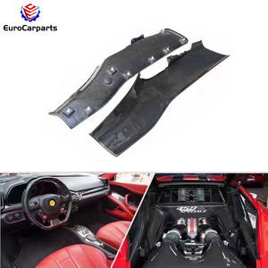 Garnitures intérieures carbone <span class=keywords><strong>sec</strong></span> pour Fer 458 noir de carbone boîte de rangement intérieure contrô<span class=keywords><strong>le</strong></span> central engrenage phare bouton de commutation panneaux de brassage - Product Image 3