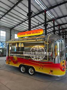 Remorque alimentaire mobile, cuisine mobile, barbecue, kebab, shawarma, burgers, frites avec plaque chauffante et friteuse, camion de restauration pour les entreprises de traiteur - Product Image 5