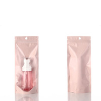 Sacs d'emballage cosmétiques transparents colorés en plastique pour éponge de maquillage, houppette et applicateur de poudre