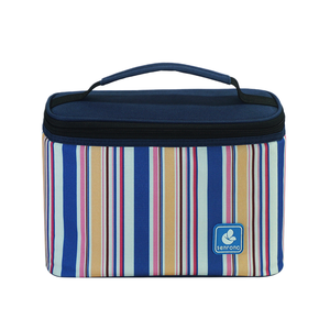 Customized Classic Plaid Print Portable Travel Cosmetic <b>Storage</b> Nylon <b>Makeup</b> Bags Sets - Product Image 1