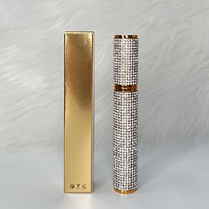 Pestañas gruesas Super largas rizadas, máscara de tubo de diamante con etiqueta privada - Product Image 2