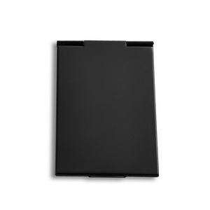 Aluminum Black High End Texture Thin Type Men Use Fashion <b>Compact</b> Pocket <b>Mirror</b> - Product Image 4