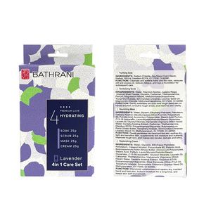 Kit de <span class=keywords><strong>Spa</strong></span> Orgánico 4 en 1 para Manicura y Pedicura, Set de Cuidado de Manos y Pies, Exfoliante de Sal, Mascarilla Hidratante, Crema de Masaje (Venta al por Mayor) - Product Image 5