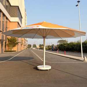 Sombrilla Grande <span class=keywords><strong>de</strong></span> Aluminio Personalizable con Logotipo a Color, Impermeable, Protección Solar, Ecológica, Plegable, Base <span class=keywords><strong>de</strong></span> Mármol para Uso <span class=keywords><strong>en</strong></span> Exteriores y Playa - Product Image 3