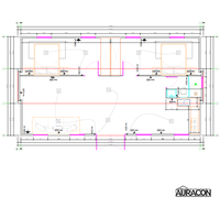 Maison conteneur extensible de 40 pieds, maison préfabriquée, maison modulaire, maison préfabriquée portable, installation rapide, préfabriqué chinois, conception 3D