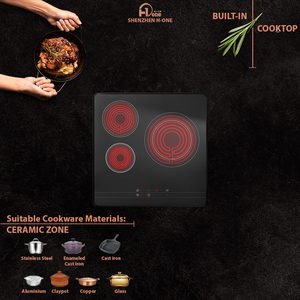 <span class=keywords><strong>Piano</strong></span> <span class=keywords><strong>Cottura</strong></span> in Vetroceramica a 3 Fuochi da Incasso ODM |   6200W Alta Potenza |   Controllo Touch e Blocco di Sicurezza |   Per la Decorazione della Cucina Moderna - Product Image 1