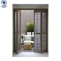 Volets de plantation en bois et PVC fenêtre et porte en arc