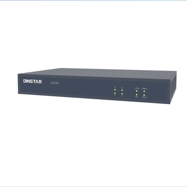 For UC200 Pro IP PBX for Small/Medium-sized Enterprises Supporting 100 SIP Users 30 Concurrent Calls 2 FXS/2 FXO Interfaces