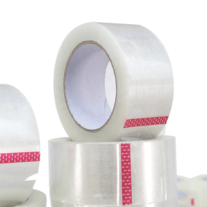 Cinta Adhesiva de Doble Cara, Transparente, Acrílica, de Alta Viscosidad, Sensible a la Presión, Impermeable, para Sellado de Cajas de Cartón - Product Image 1