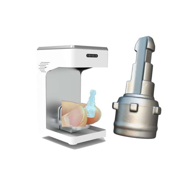 High Accuracy USB Desktop 3D Scanner with 0.01mm Resolution for CNC Small Parts & 3D Printing (In Stock)