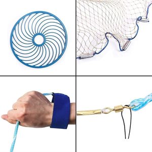 Écharpe de pêche à la ligne très vendue, facile à lancer avec bracelet et corde de 15 m - Product Image 4