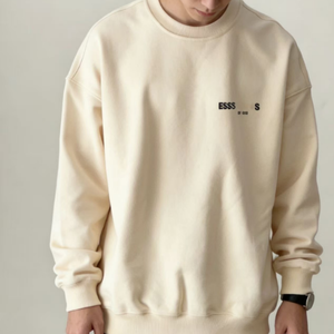 Sudadera con capucha para hombre de nuevo diseño, al por mayor, con logotipo personalizado, de forro polar largo de poliéster y algodón, con diseño personalizado. - Product Image 4