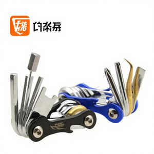 Juego de Herramientas Combinadas Mini Diver 9 en 1 de Acero Inoxidable 420, Cuchilla para Instalación, Mantenimiento y Reparación de Cilindros BCD, KEEP DIVING - Product Image 1