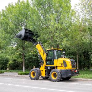 Sollevatore Telescopico Idrostatico Manufacty da 1t, 2t, 2,5t, 3t, Altezza di Sollevamento 4m-5m, Pala Gommata Telescopica - Product Image 3